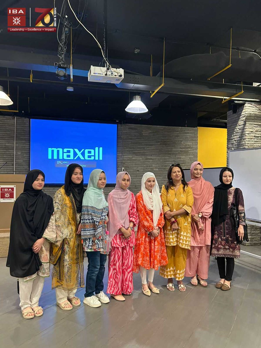 ibakhiofficial's tweet image. 🎓 From Potential to Prepared—NTHP 2025 in Motion!
Ms. Maheen Ghauri, Dean OSA, led sessions on confidence, communication, and self-reflection for the NTHP cohort, fostering personal growth in a safe, inclusive space.
#IBA #NTHP2025 #StudentAffairs #InclusiveEducation