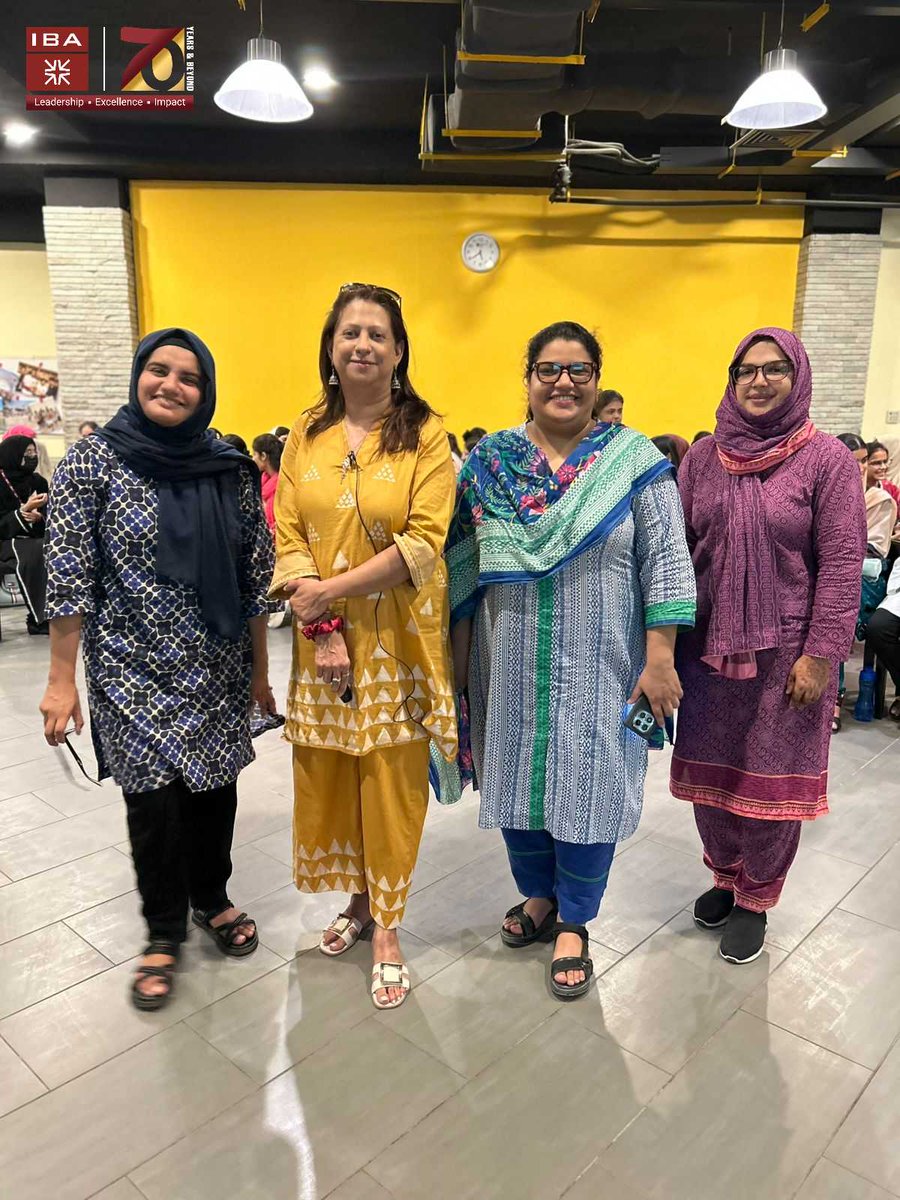ibakhiofficial's tweet image. 🎓 From Potential to Prepared—NTHP 2025 in Motion!
Ms. Maheen Ghauri, Dean OSA, led sessions on confidence, communication, and self-reflection for the NTHP cohort, fostering personal growth in a safe, inclusive space.
#IBA #NTHP2025 #StudentAffairs #InclusiveEducation