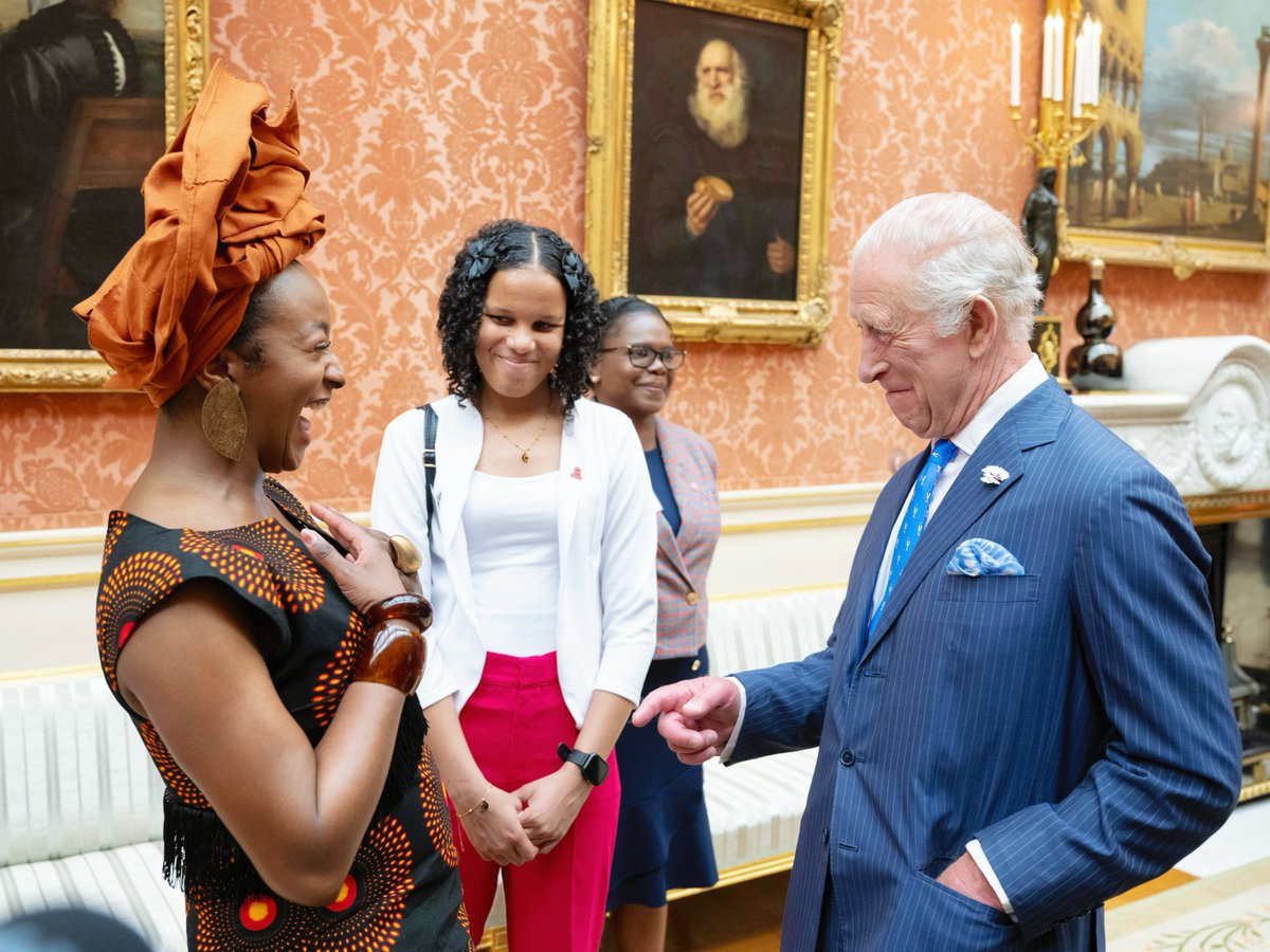 Cuppy (@cuppymusic) on Twitter photo Incredible afternoon with King Charles III 👑 Honoured to celebrate 10 years of <a href="/KingsTrustInt/">The King's Trust International</a> as His Majesty’s first ever International Ambassador!
The King always speaks about Nigeria with such love 🇳🇬❤️ Incredible afternoon with King Charles III 👑 Honoured to celebrate 10 years of <a href="/KingsTrustInt/">The King's Trust International</a> as His Majesty’s first ever International Ambassador!
The King always speaks about Nigeria with such love 🇳🇬❤️