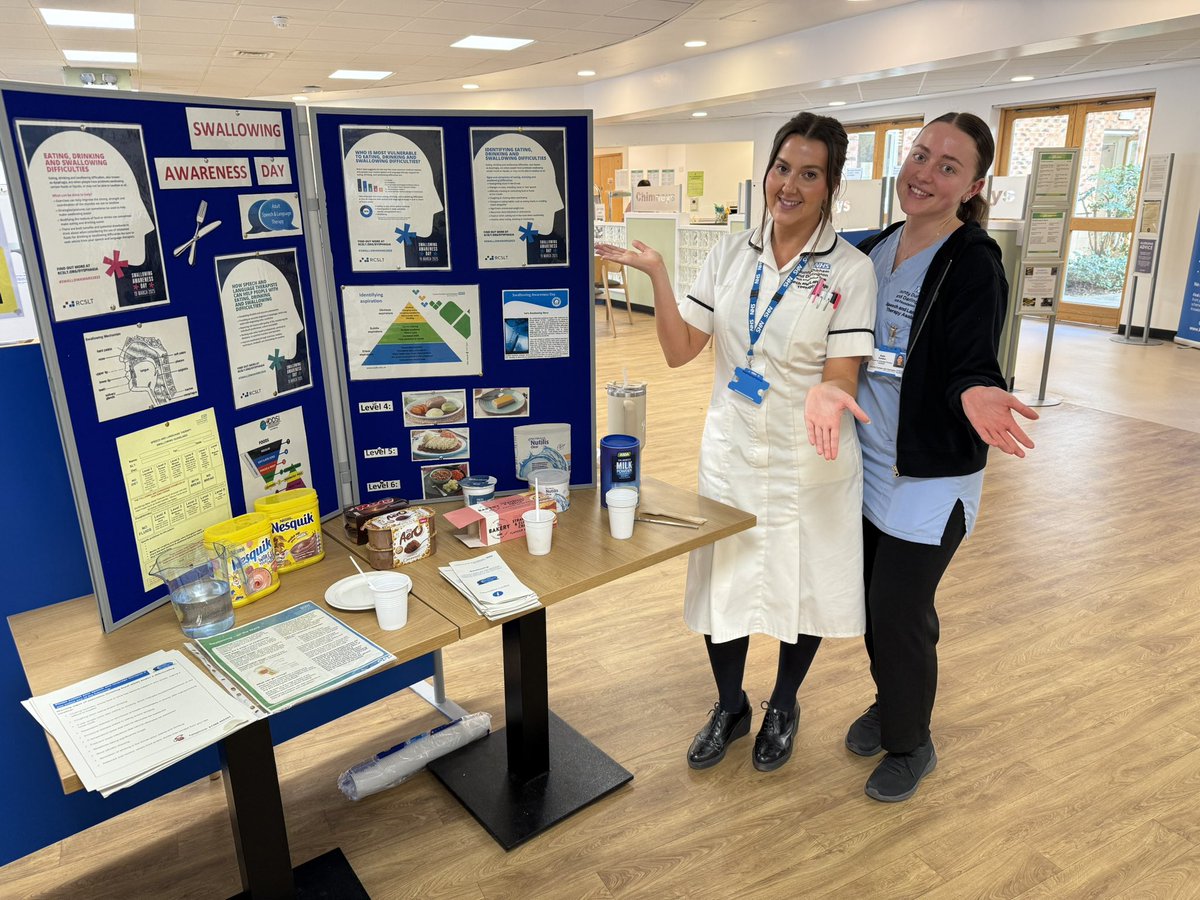 We have a very exciting SLT Assistant opportunity… Come and join our lovely team here at Bishop Auckland Hospital! 😃

#SALT #GivingVoice #RCSLT <a href="/CDDFTNHS/">County Durham and Darlington NHS Foundation Trust</a> <a href="/RCSLT/">RCSLT 💙</a>