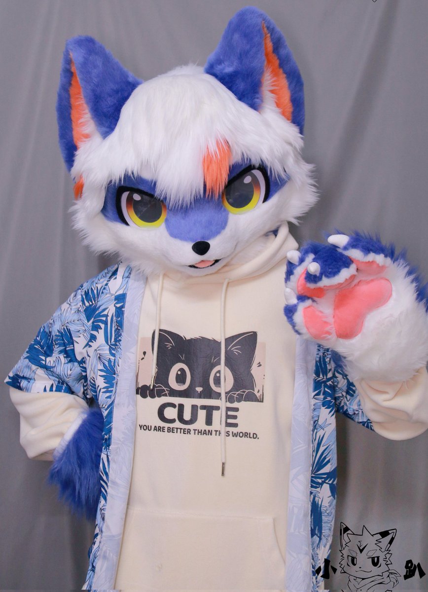 [  Fursuit Show Case  ]
🔥🔥挑染小狗委托展示🔥🔥
单主:<a href="/TargaryenLiu/">Gary</a>
委托状态:开放中✔
Commission Status: Open✔
#furry #fursuit  #fursuitfriday #kemonosuit   #furrycommunity #fursuitmaker