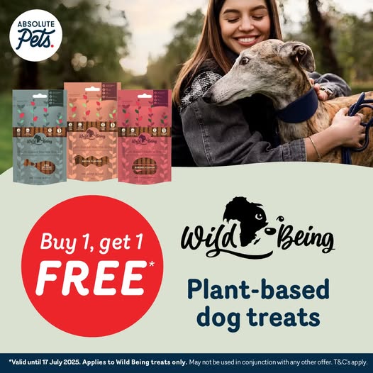 GoRhinoSA's tweet photo. Absolute Pets is South Africa's largest specialist pet product company.
Buy 1 Get 1 free on Wild Being treats 📷
 
Don’t miss out: [https://t.co/FqhhopGWQl]
Valid till 17 July 2025 - T&amp;C's apply*
GoRhino members get a discount of purchases.
#AbsolutePets #WildBeingTreats #gorhino https://t.co/BpozkxTpIZ