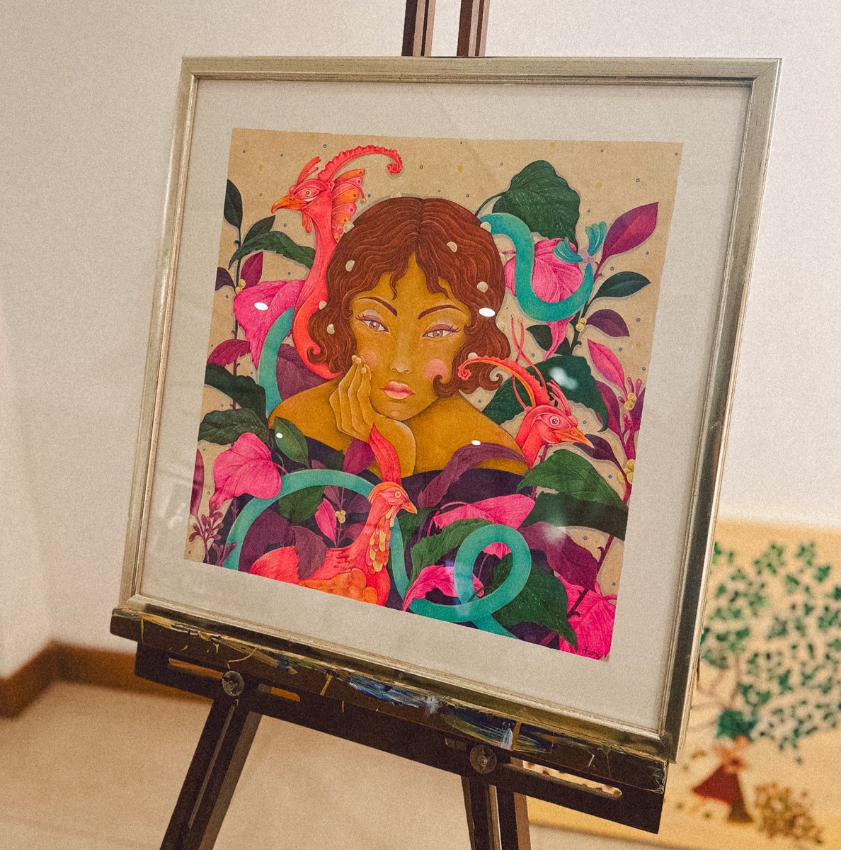 GM from ‘In Her Own Wild Bloom’!🌷🍃

*Original artwork available, send a little note if she calls to you.