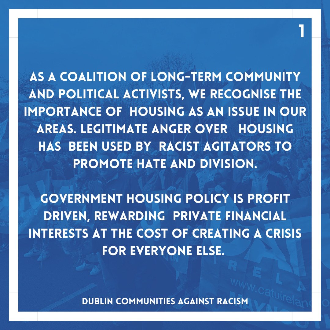Dublin Communities Against Racism tweet media