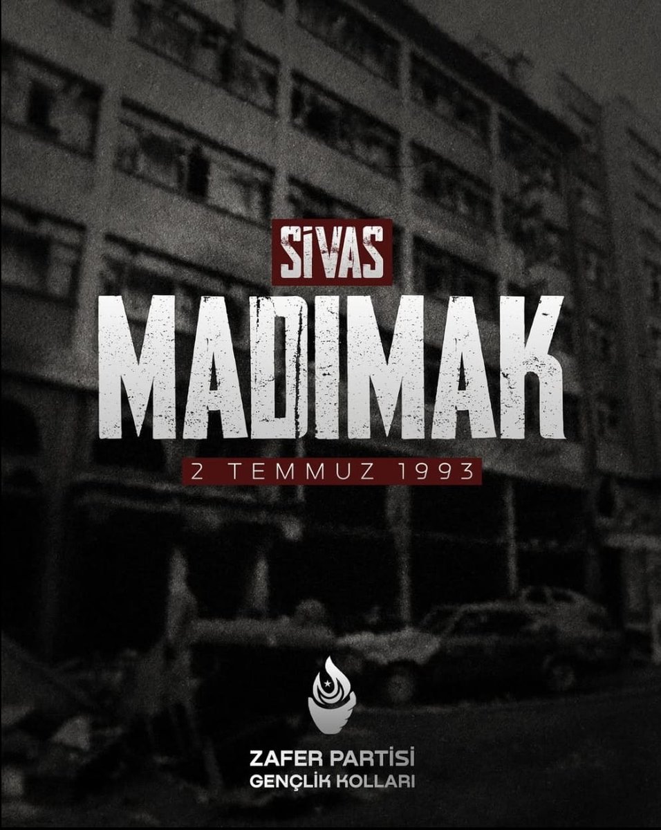 Zafer_059's tweet photo. Sivas Madımak Oteli'nde Hayatını Kaybeden Vatandaşlarımı Rahmetle Anıyoruz. https://t.co/Nx2IJU7Cyi