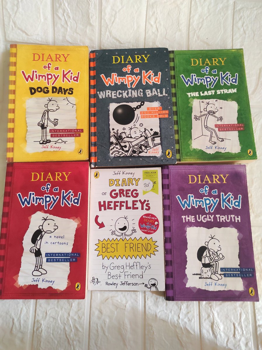 Buykidsbooks's tweet photo. Diary of wimpy kid
6 books set
Preloved &amp; good condition
₹ 650
@buykidsbooks https://t.co/7XHo44W75K