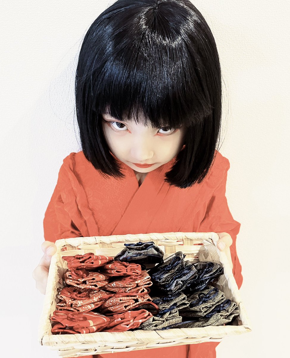 変幻妖怪祭 で座敷童子守り販売します⛩️✨ 中には #座敷わらし仮装