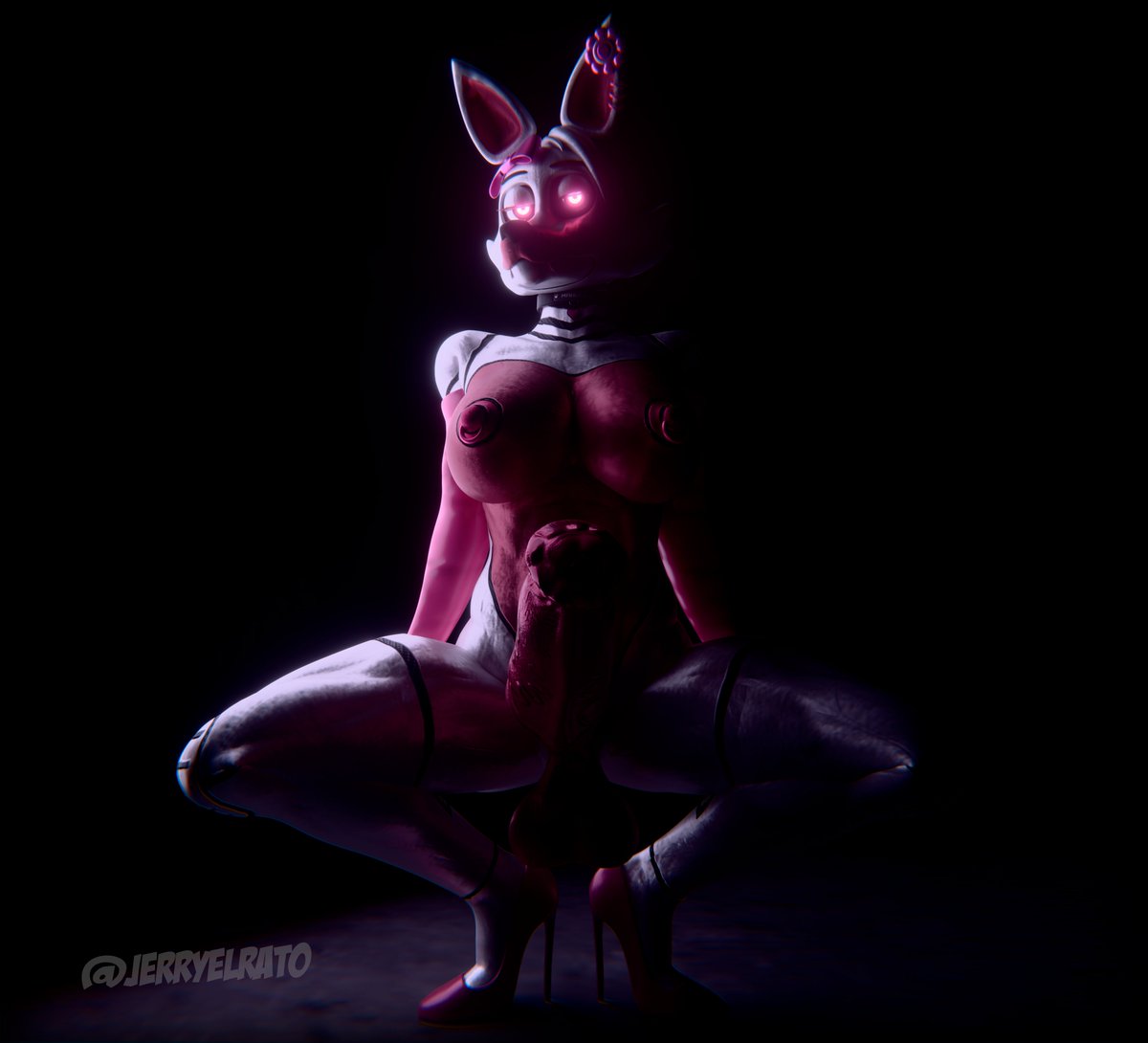 Never sleep on the job...

Mangle by : <a href="/Rubikon54750531/">Rubikon 🔞</a> 

#blender #nsfwtwtًً  #3dart #rule34