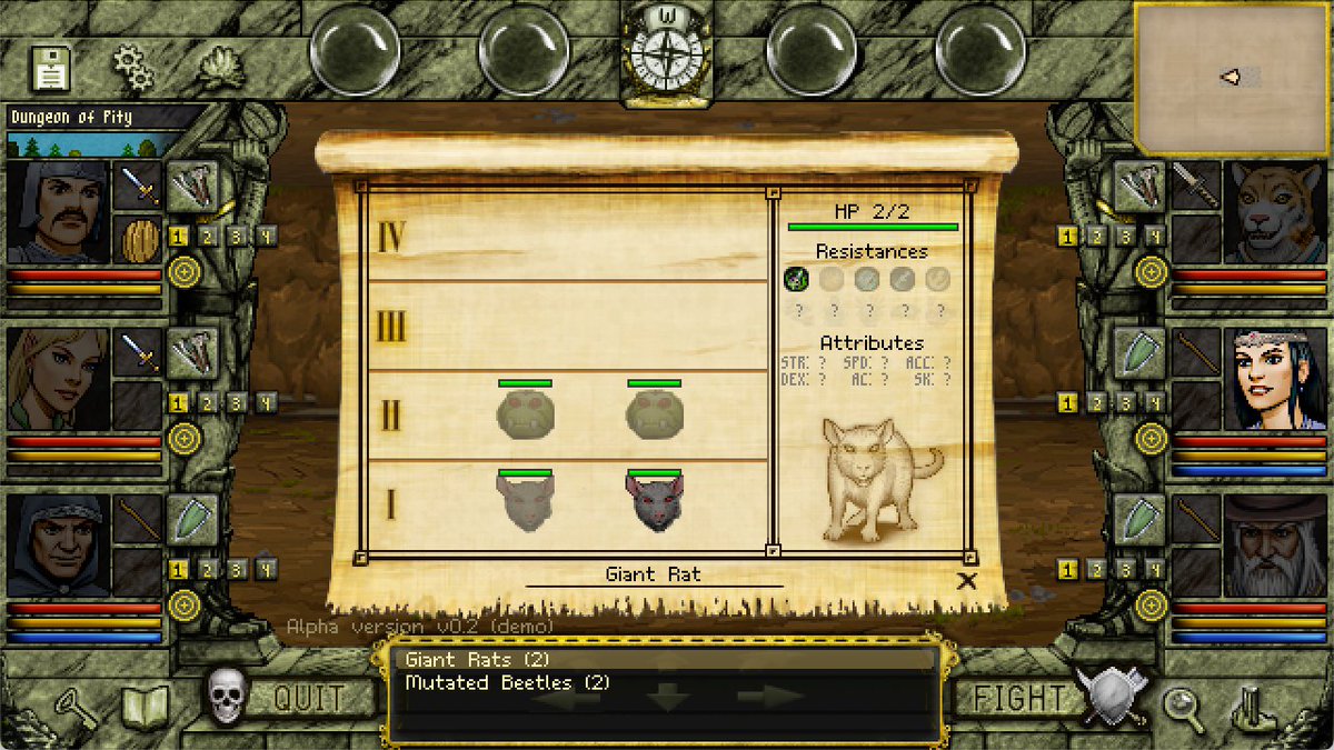 megavisionsoft's tweet image. Battles in Mystic Land: The Search for Maphaldo just got more tactical!
You can now assign specific targets for each party member, instead of simply choosing a group of monsters to attack.
If you have a party member with a high enough Mythology skill, you’ll also be able to view…