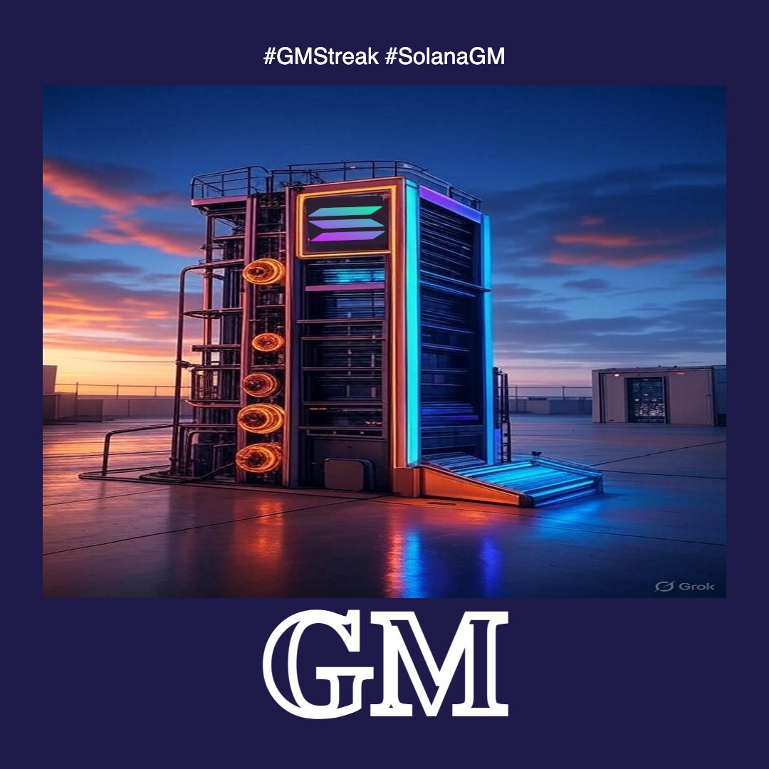 gmgeneratorx's tweet photo. #GMStreak #SolanaGM https://t.co/o5rApJjyT3