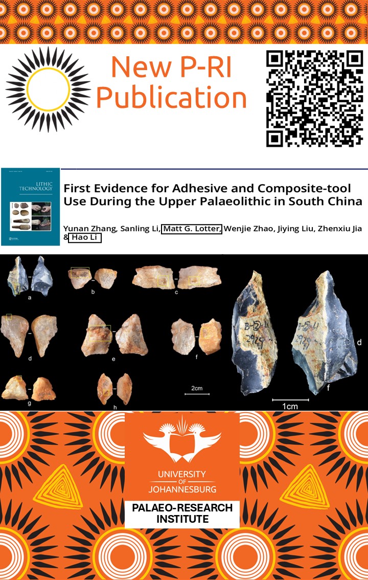 UJ Palaeo-Research Institute (@ujpalaeo) on Twitter photo Congratulations to M. Lotter and H. Li on their newly published co-authored paper titled: First Evidence for Adhesive and Composite-tool Use During the Upper Palaeolithic in South China.
Please access the article via the link below:
tandfonline.com/.../10.../0197…
<a href="/UjHumanities/">UJ Faculty of Humanities</a>
<a href="/go2uj/">University of Johannesburg</a> Congratulations to M. Lotter and H. Li on their newly published co-authored paper titled: First Evidence for Adhesive and Composite-tool Use During the Upper Palaeolithic in South China.
Please access the article via the link below:
tandfonline.com/.../10.../0197…
<a href="/UjHumanities/">UJ Faculty of Humanities</a>
<a href="/go2uj/">University of Johannesburg</a>