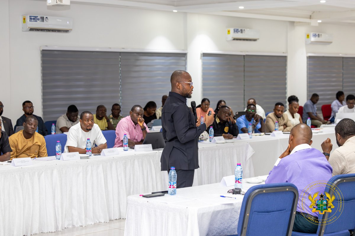 georgeoaddo's tweet image. We continued our stakeholder engagement on the National Apprenticeship Programme (NAP) with a meeting of all National and Regional Coordinators of the programme on Monday, June 30th. This meeting focused on the modalities for the rollout of the initiative and its successful…