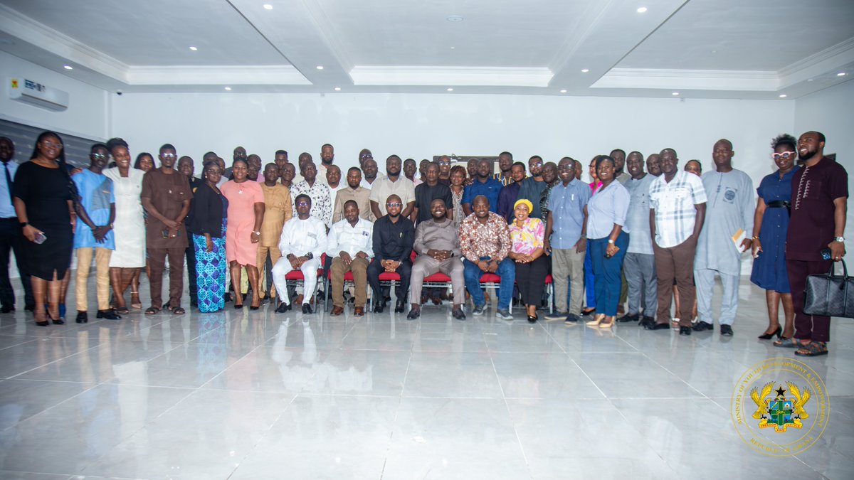 georgeoaddo's tweet image. We continued our stakeholder engagement on the National Apprenticeship Programme (NAP) with a meeting of all National and Regional Coordinators of the programme on Monday, June 30th. This meeting focused on the modalities for the rollout of the initiative and its successful…