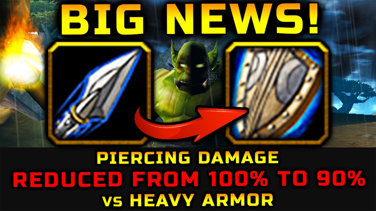 Back2Warcraft's tweet photo. New Video on the 2nd Channel! 🚨

Piercing DMG NERFED?! Visual Updates! Neo's PTR 2.0.3 Part 2 Review 🛠️

Link to the Video Below 🔗⬇️ https://t.co/4mo1p0wbcr
