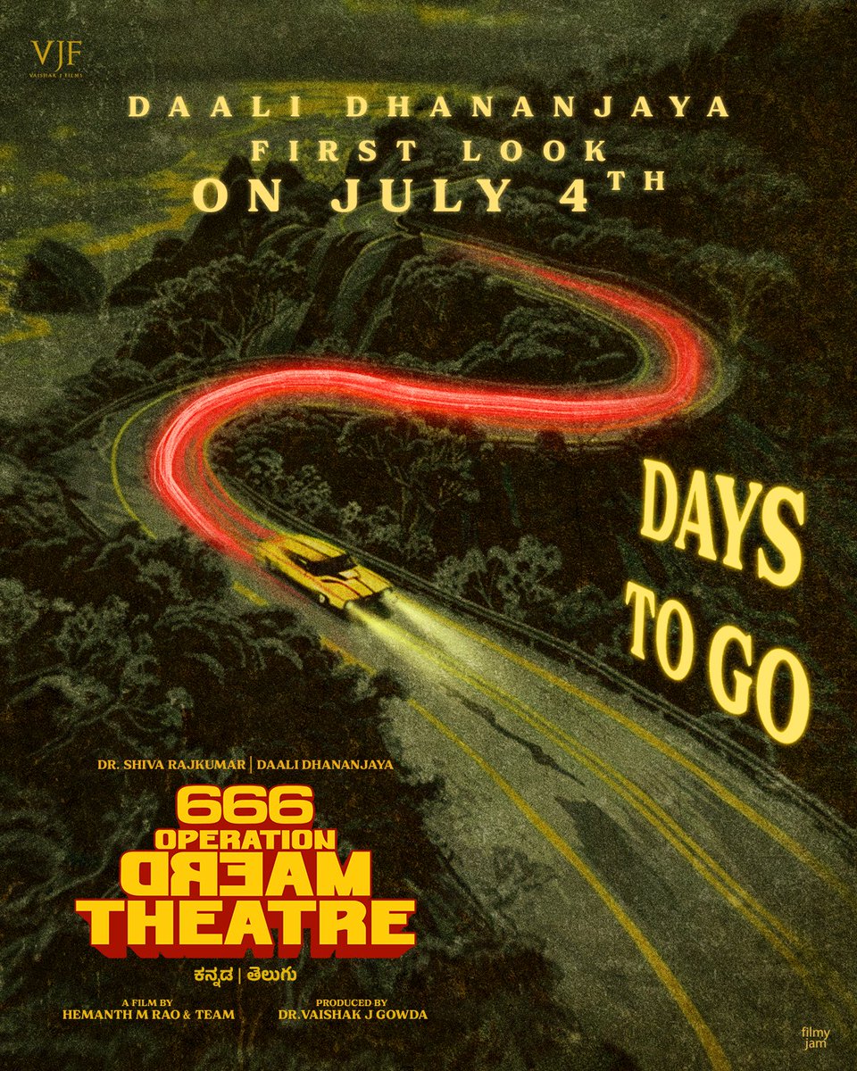 MNVGowda's tweet photo. #666OperationDreamTheatre First Look🔥 https://t.co/vhVH6sJSWa