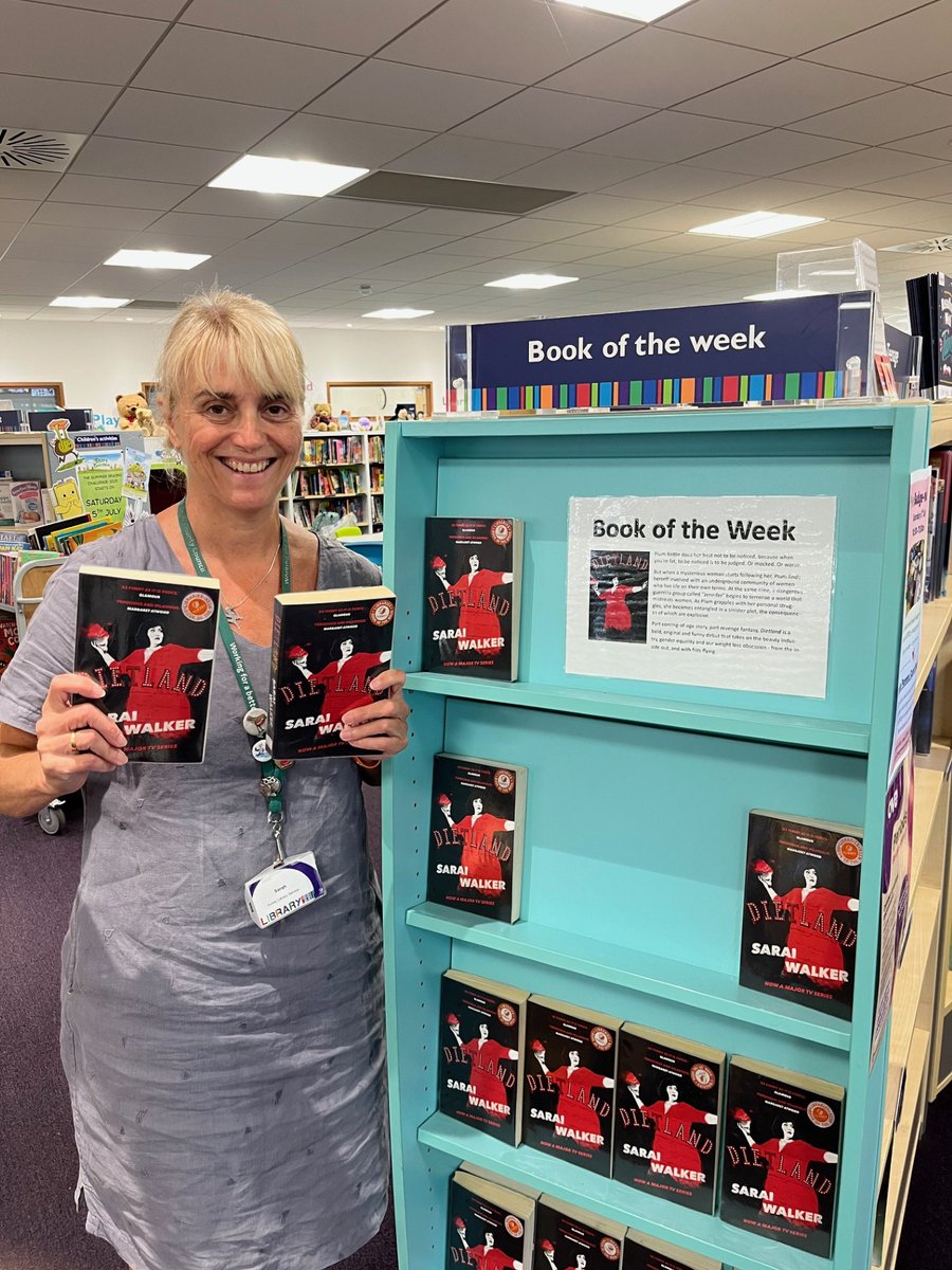 HorleyLibrary's tweet image. Our new Book of the Week is; Dietland. This is a bold, original, and funny debut novel that takes on the beauty industry, gender inequality, and our weight loss obsession - from the inside out, and with fists flying. Come to library and get your copy.
@SurreyLibraries