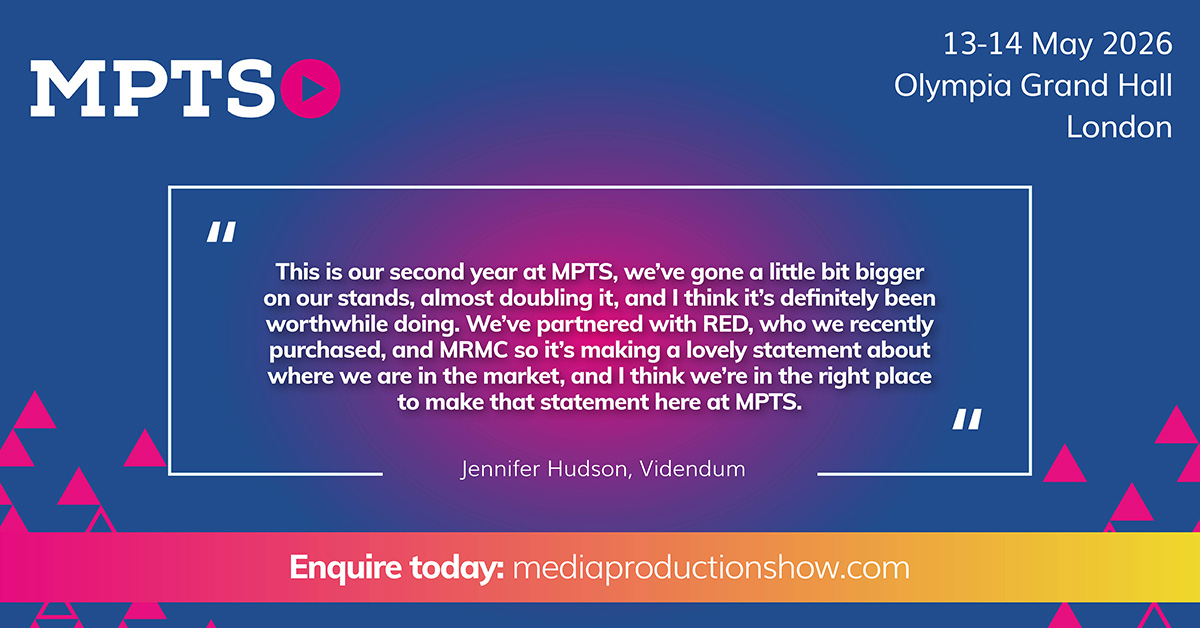 MPTS (@mediaprodshow) on Twitter photo Great to have <a href="/Videndum_plc/">Videndum plc</a> back at #MPTS2026 after another successful year!
We're proud to be the platform where brands can make a real statement while connecting with their target audience.
Join us at MPTS 2026 where we'll celebrate #10YearsOfMPTS ow.ly/NYRa50WjzCu Great to have <a href="/Videndum_plc/">Videndum plc</a> back at #MPTS2026 after another successful year!
We're proud to be the platform where brands can make a real statement while connecting with their target audience.
Join us at MPTS 2026 where we'll celebrate #10YearsOfMPTS ow.ly/NYRa50WjzCu