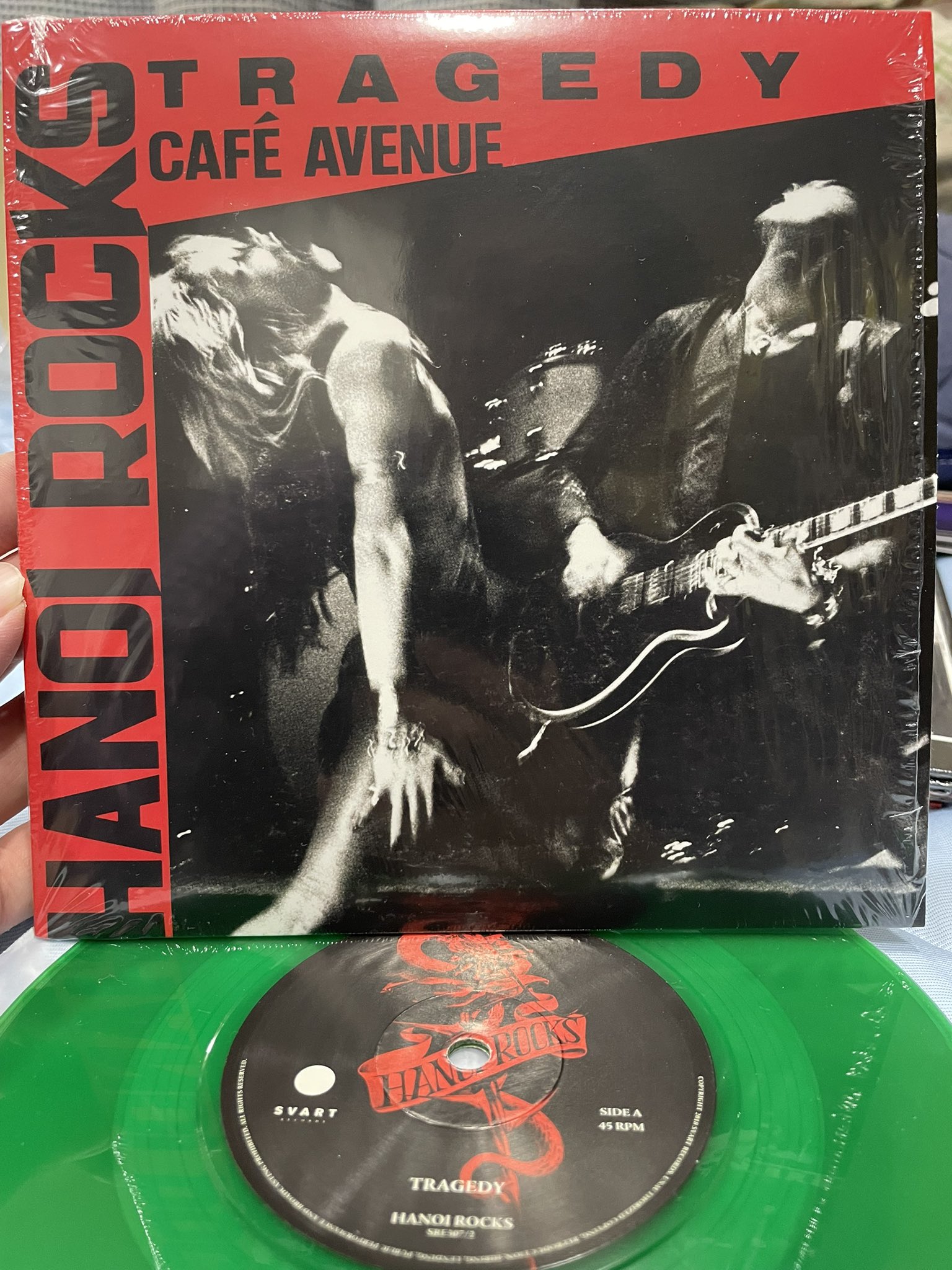 アナログ盤】国内盤/帯付/HANOI ROCKS/UNDERWATER WORLD/ハノイ