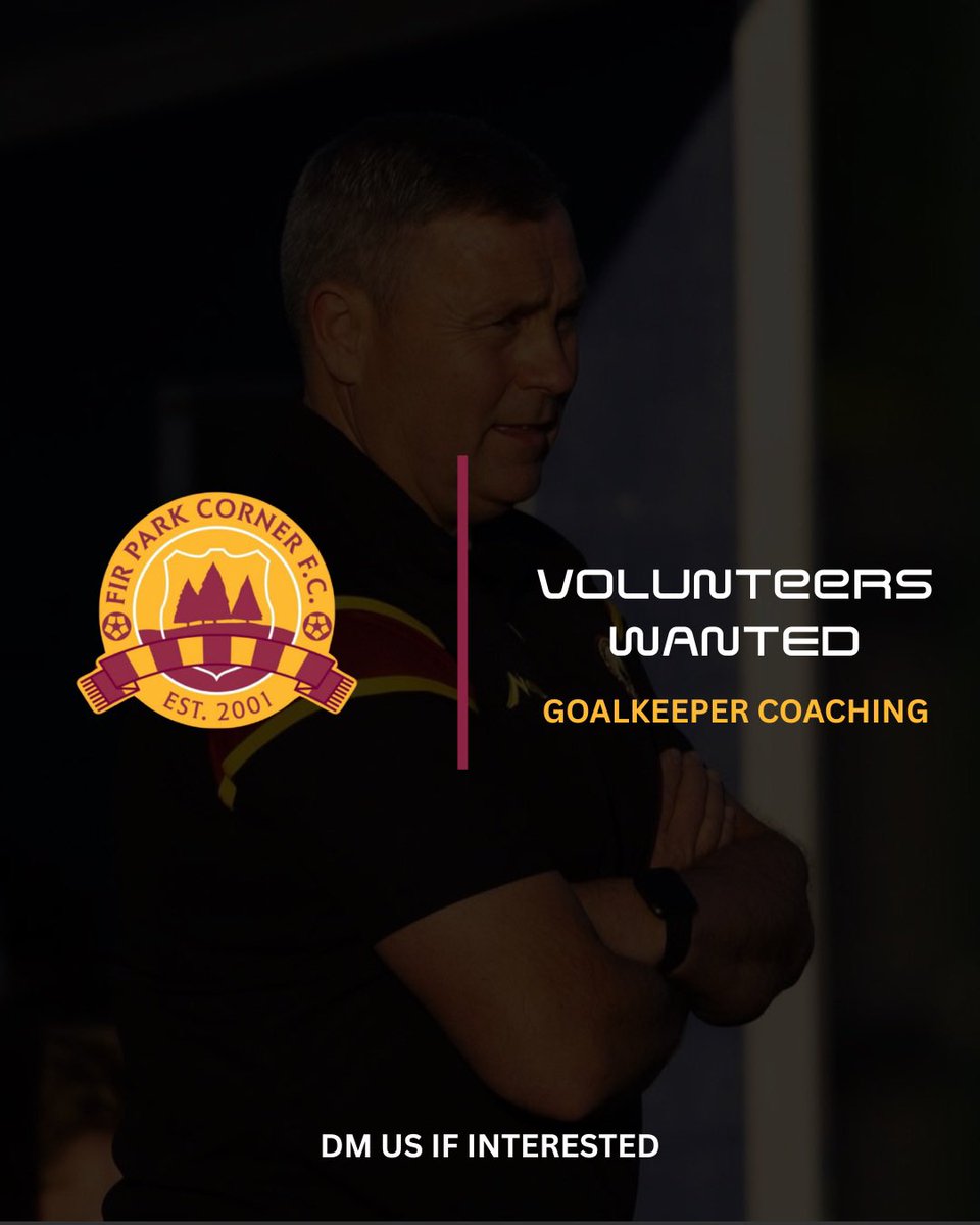We’re looking for a volunteer goalkeeping coach to assist our team on Wednesday evenings for a couple of hours. Great chance to share your knowledge and work with our keepers!

📩 Message us if you’re keen to get involved.
