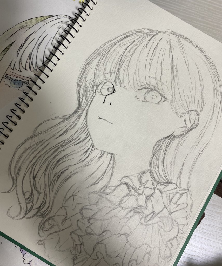 ame__eede's tweet photo. 紙に書いてからデジタル仕上げ派 https://t.co/Oetl54RewU