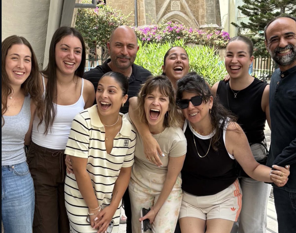 FaudaOfficial's tweet image. Yesterday we were honored to host five of the returning hostages on the set of Fauda💪🏻🤩🙏🏻🎗️