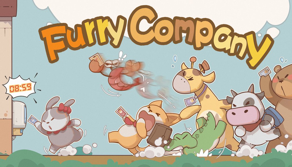 FurryCompany's tweet photo. 📢GIVEAWAY KEYS
We spent countless nights bringing this cozy office to life.
Now it's your turn to be the boss for these furry employees✨🐾

Tell us: what’s your pet like?
❤ 🔁💬 by July 9, 12:00 CST for a chance to win 1 of 5 Steam keys!

#indiegame #gamedev #cozygames https://t.co/08z11seYtx