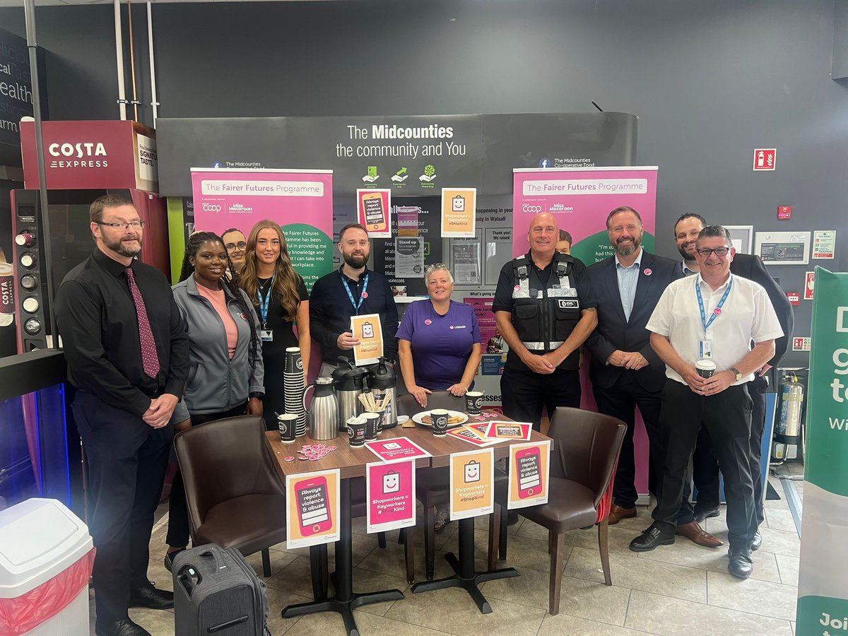 🛍️ This week, we're proud to be out supporting ShopKind Week alongside our valued customer, The Midcounties Cooperative

Together, we’re promoting kindness, respect, and safety for all retail staff and shoppers.

#ShopKind #RetailSupport #CommunitySafety #MidcountiesCooperative