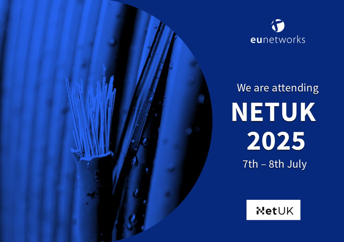 We are looking forward to being at #NetUK2 next week. 

Our team will be at The Brewery in London, 7 - 8 July, where they will be joining the UK's network infrastructure community.

We are proud to be sponsoring this event and look forward to seeing you all there!
