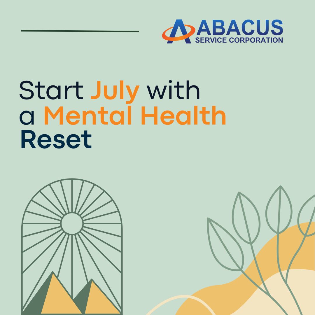 AbacusSvcCorp's tweet photo. Here are 3 small actions HR leaders can take this month to
1. Introduce one no-meeting 
2. Mental health check-ins
3. Encourage boundaries
Mental wellness leads to better productivity, retention, and trust at work.

#AbacusServiceCoporation #MentalHealthAtWork #TeamWellness https://t.co/Ris6UXVwXA