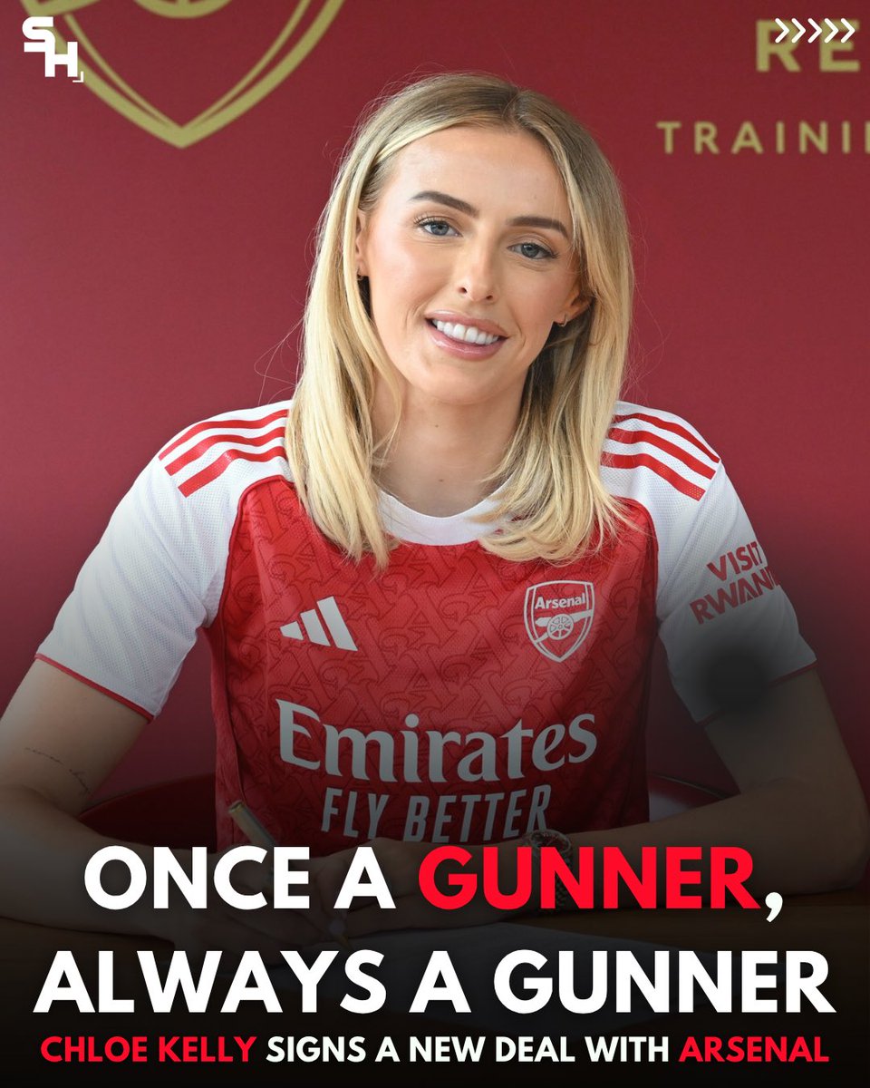 North London just got louder 🔴⚪️ 

Chloe Kelly is officially a Gunner - this time, for good.

Euro 2022 hero. WCL winner. Back where it all started.

Let’s go, CK. 💥
