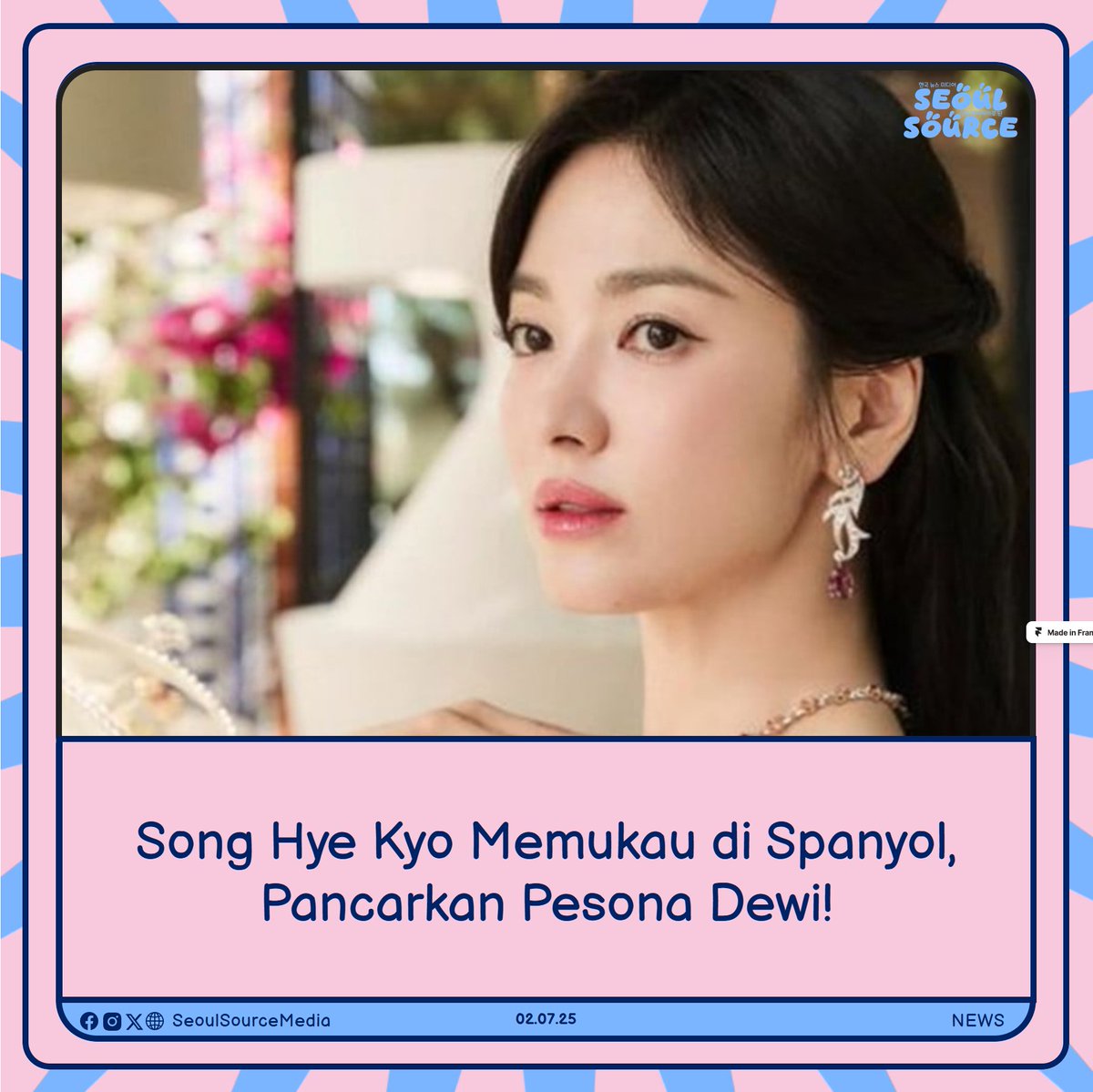 kpopdankdramaid's tweet image. #SongHyeKyo Memukau di #Spanyol dengan Pesona #Dewi Anggun

 Read More: seoulsource.web.id/song-hye-kyo-m…
-KGaeul