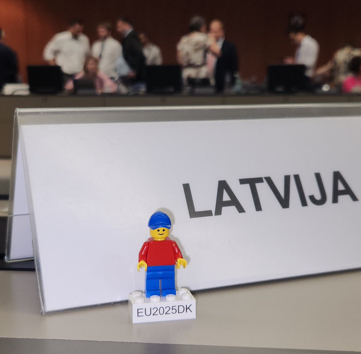 Mārtiņš Kreitus (@martins_kr) on Twitter photo First meeting of #CoreperI of <a href="/eu2025dk/">Danish Presidency of the Council of the EU 2025</a>, with a nice Danish souvenir 🙂 First meeting of #CoreperI of <a href="/eu2025dk/">Danish Presidency of the Council of the EU 2025</a>, with a nice Danish souvenir 🙂
