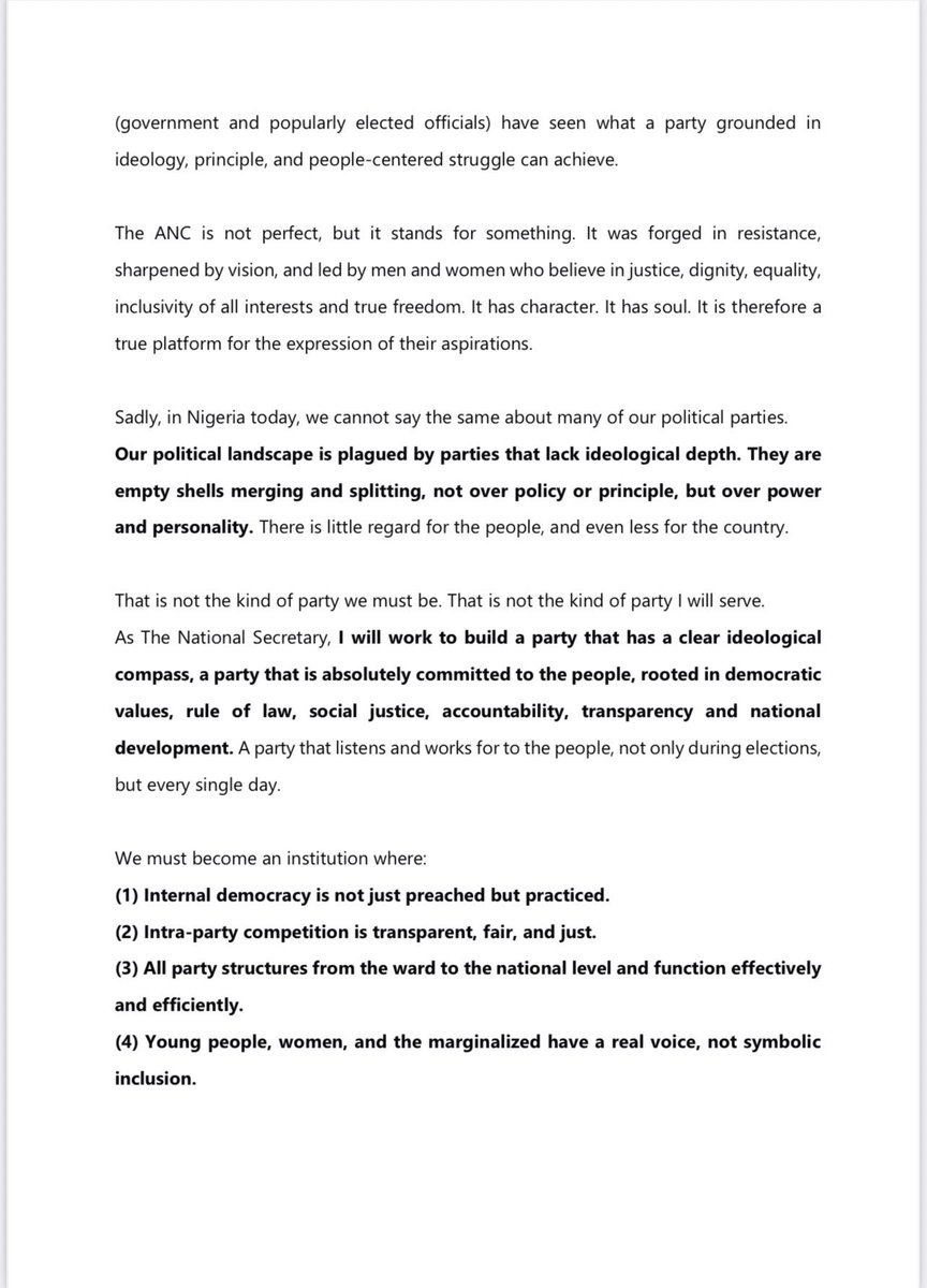Godblessbams2's tweet photo. @Aregbesola Accepts Appointment as National Secretary of African Democratic Congress ADC, Vows to Uphold Party Ideals https://t.co/5XOwF2u0BP