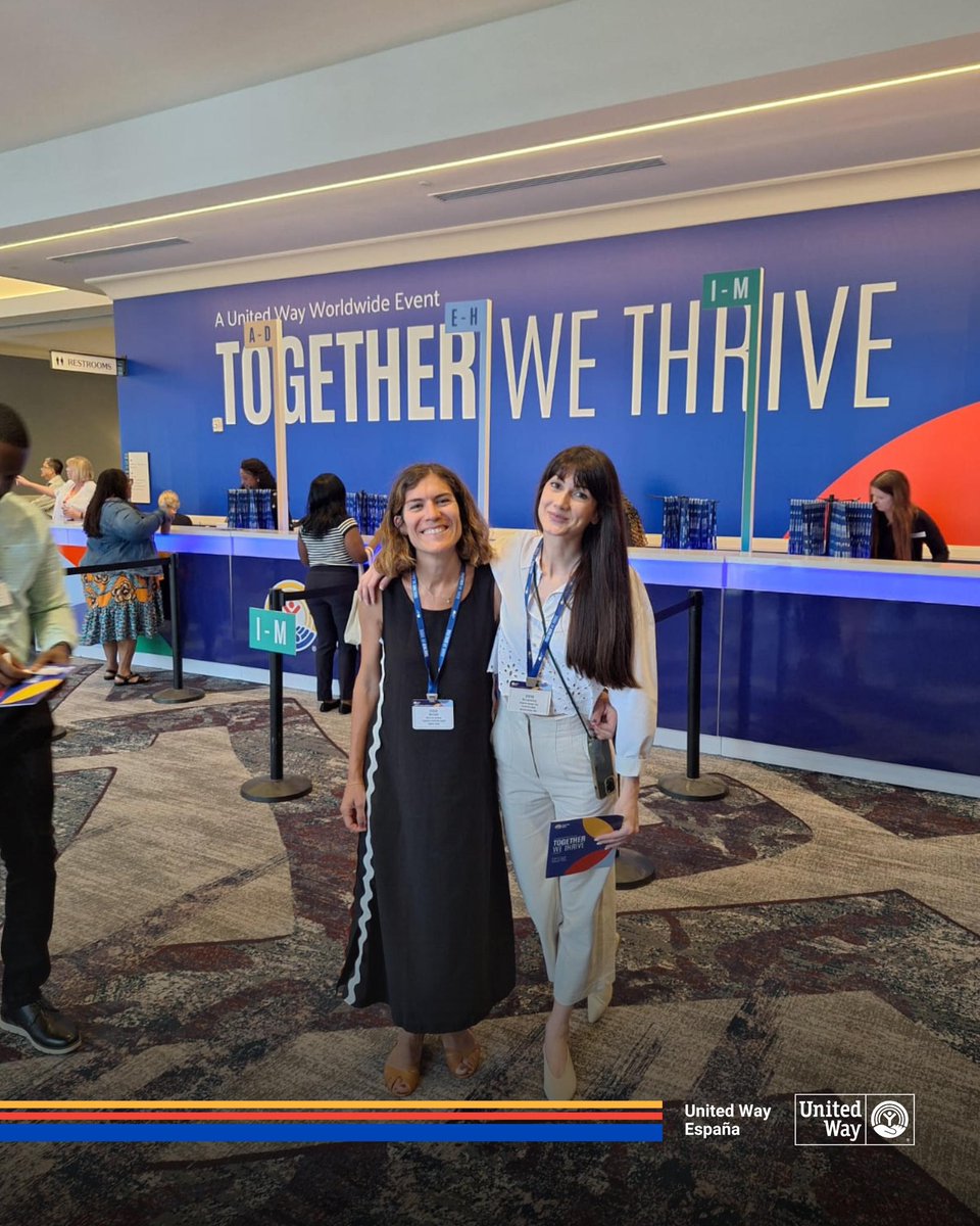 “Necesitamos a todo el mundo” #TogetherWeThrive 

En la Conferencia Global de <a href="/UnitedWay/">United Way</a>, con más de 1.200 líderes, reforzamos nuestra misión y el compromiso con las comunidades que servimos.

Regresamos con energía renovada y un compromiso firme con la transformación #social.💙