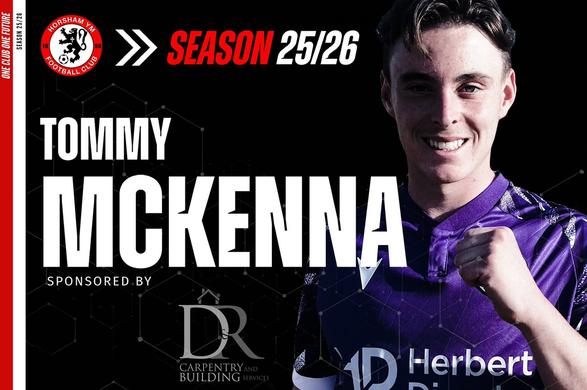 YM are delighted to announce prolific striker Tommy McKenna has signed ahead of the 25/26 season 

Top scorer in U23 league for the past two seasons, The ‘Gun’ will be aiming to fire in a YM shirt 

More in comments…