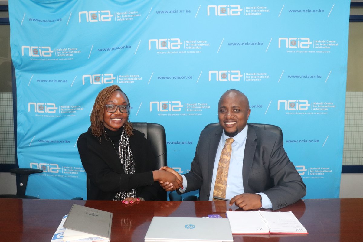 NCIA_KE's tweet photo. Today, the Centre hosted the Association of Consulting Engineers of Kenya (@ACEK1968) for a courtesy call led by CEO Eng. Barbara Adhoch.
Our Registrar/CEO Dr. @Henrykinyanjui,PhD received the team for discussions on key areas of collaboration.
#NCIA #ACEK #ADR #Partnerships https://t.co/QbzopqpvTV