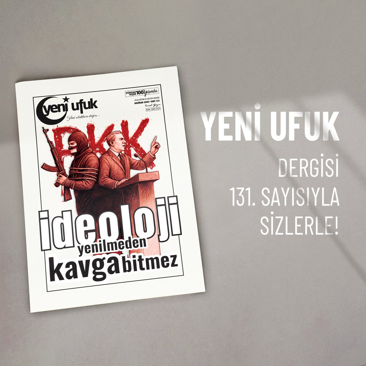 Yeni Ufuk dergisi 131. sayısıyla sizlerle... 
Yazılara ulaşmak için aşağıdaki bağlantıya tıklayabilirsiniz.

#yeniufukdergisi

yeniufukdergisi.com/kategori/yeni-…