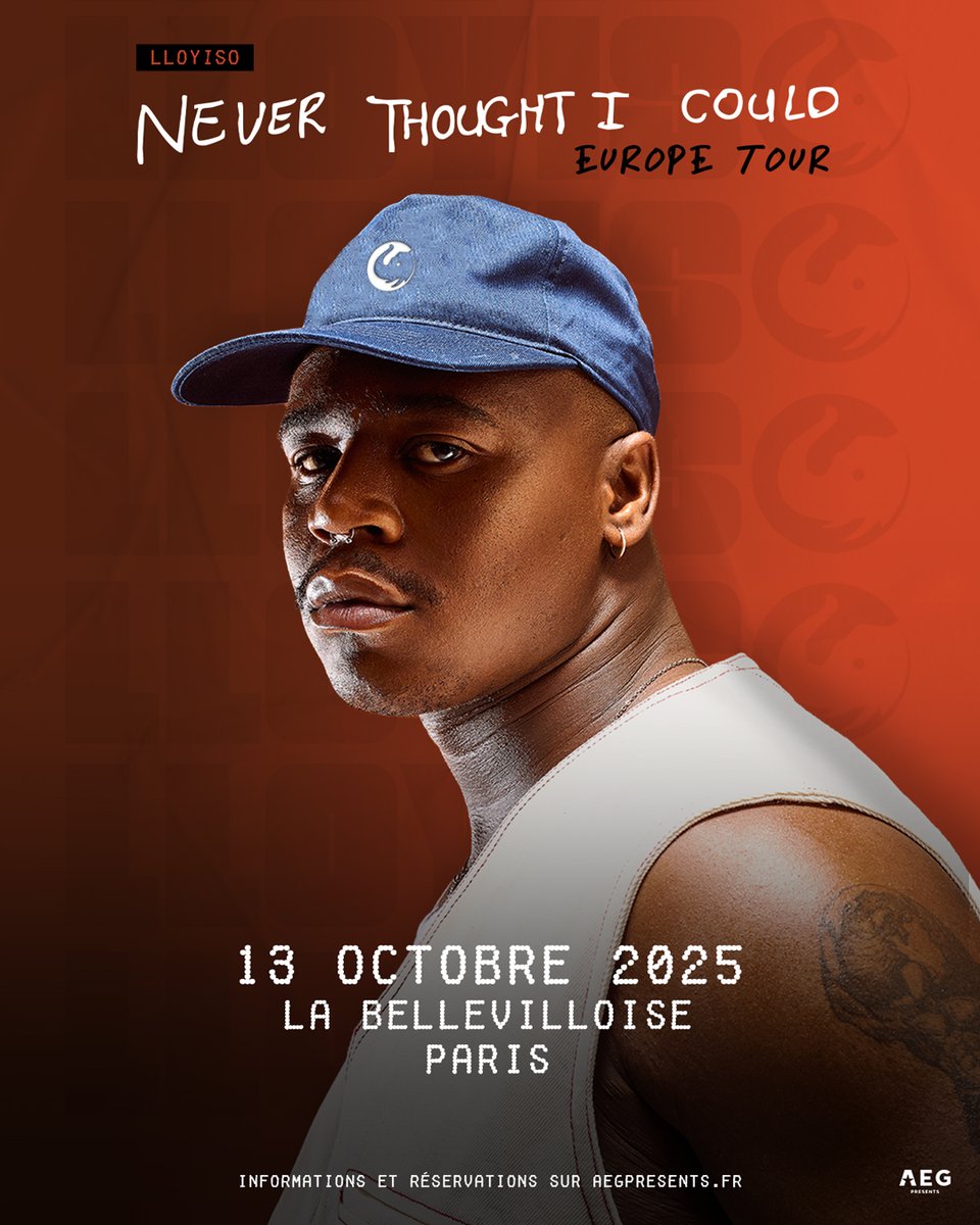 AEG Presents France (@aegpresentsfr) on Twitter photo 🎟️ La billetterie pour le concert de <a href="/Lloyiso_rsa/">Lloyiso</a> est ouverte : aegpresents.fr/event/lloyiso/ 🎟️ La billetterie pour le concert de <a href="/Lloyiso_rsa/">Lloyiso</a> est ouverte : aegpresents.fr/event/lloyiso/