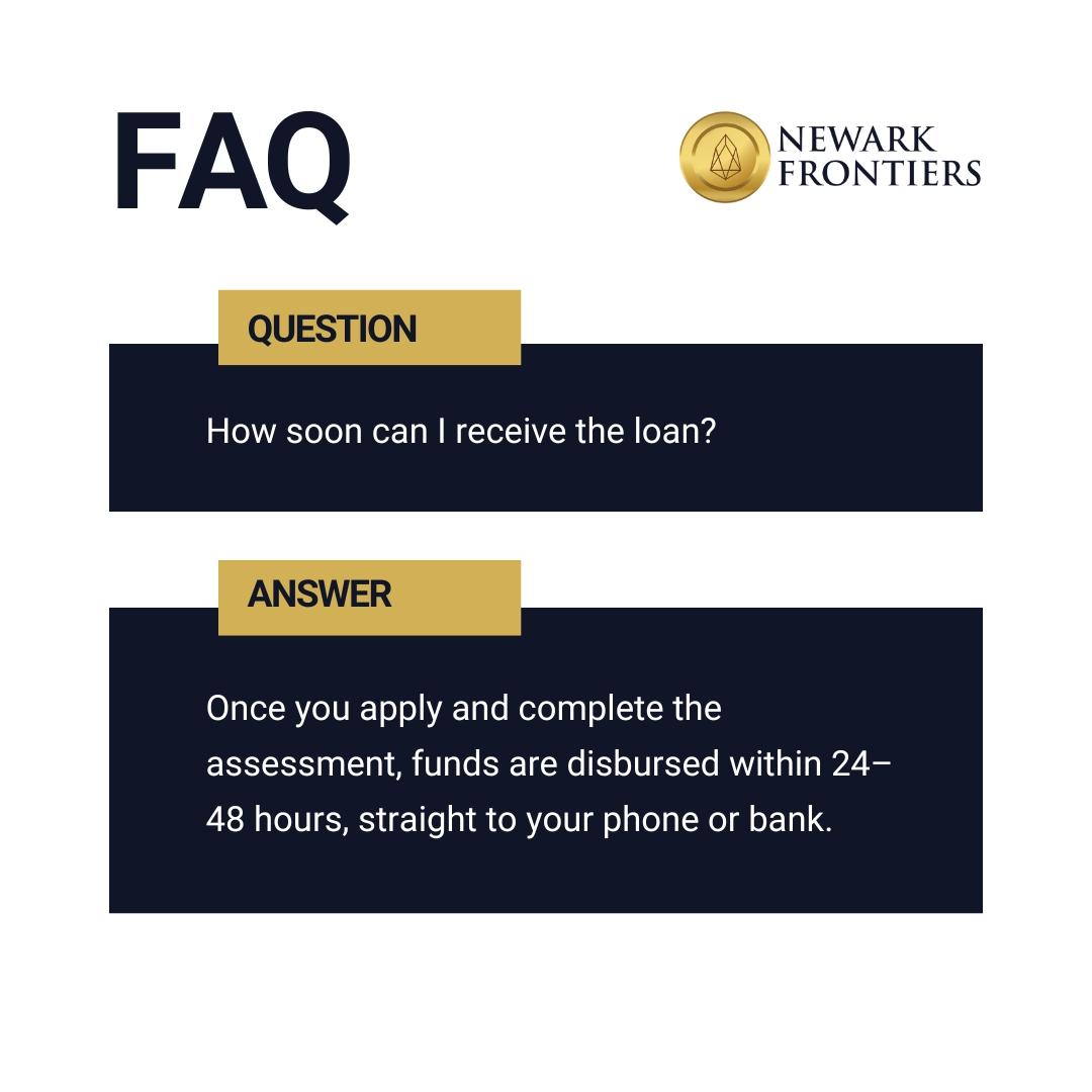 NewarkFrontier's tweet photo. Why choose Newark?
✔️ Fast disbursement
✔️ Simple process
✔️ Real business support
Check our FAQs to learn how Dumisha & Imarisha work—and how to get started.
📞 +254 762 418380
#NewarkFrontiers #FAQWednesday #KenyaBusiness #LoansThatWork https://t.co/691VM0GGCV