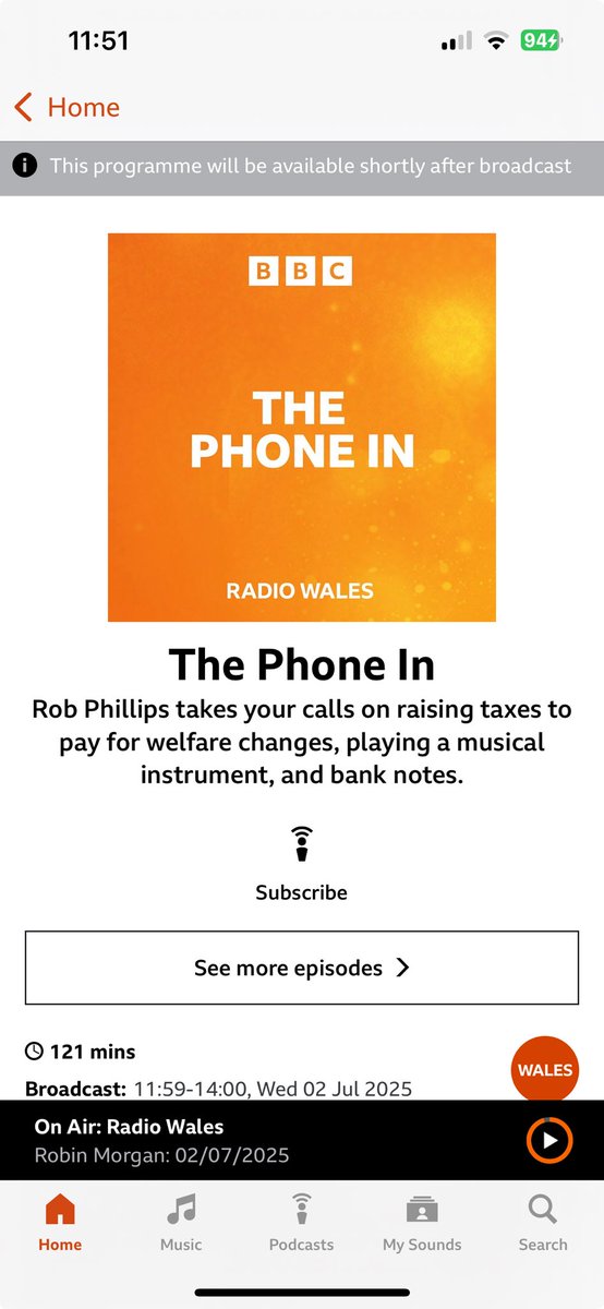 robphillipshere's tweet image. Delighted to be hosting the ⁦@BBCRadioWales⁩ phone in today. The agenda is ⬇️. Call or WhatsApp 03700-100-110 or text 81012.  Didn’t think I’d be saying this again - #CallRob!!