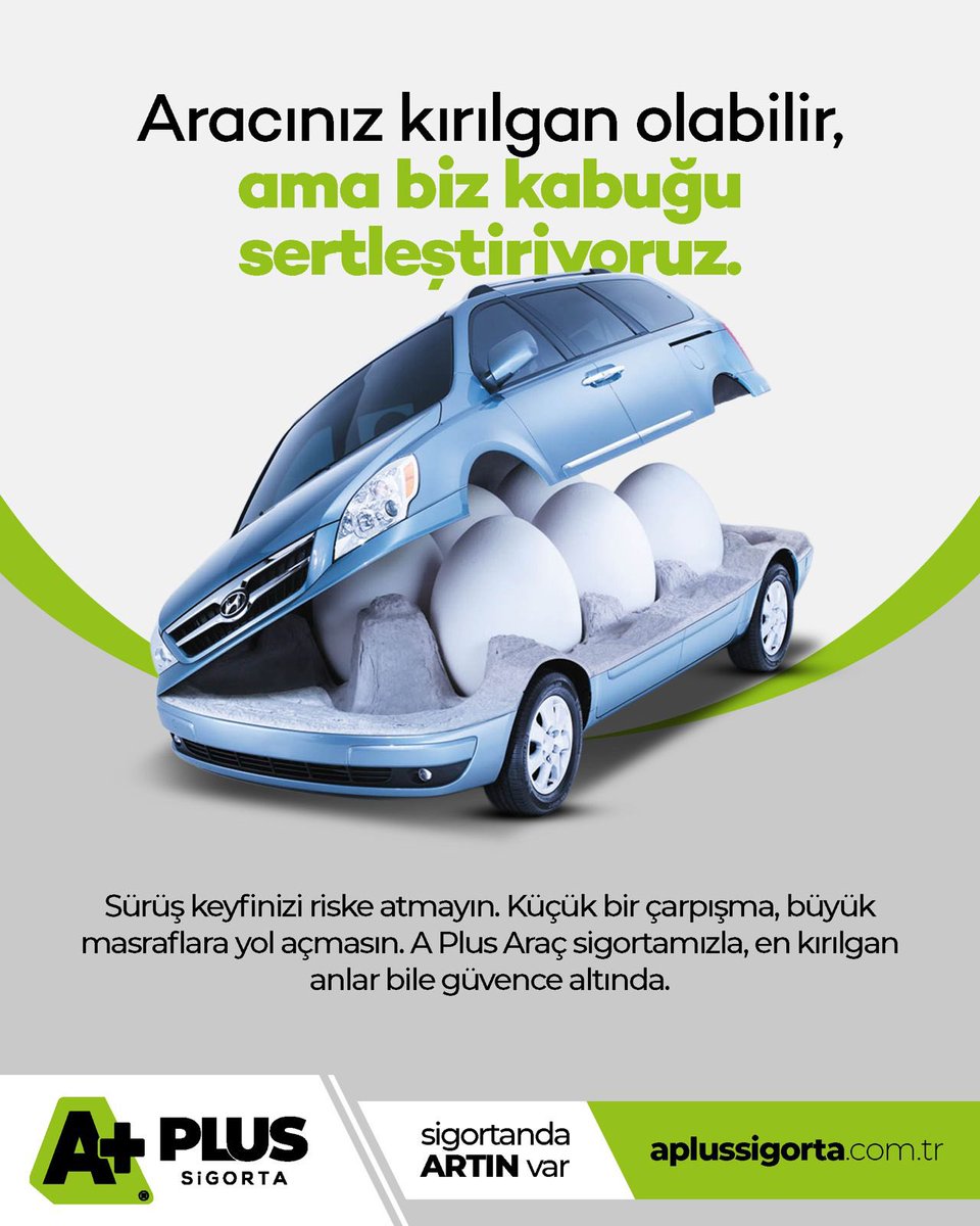 Sigorta ve kaskonuzda ARTINIZ olsun isterseniz bize ulaşın!

Arayın : 0332 320 01 01
Yazın : 0544 932 01 01
Tıklayın : aplussigorta.com.tr

#sigortacılık #sağlık #tamamlayıcısağlıksigortası #sigorta #aplussigorta #indirim #konya