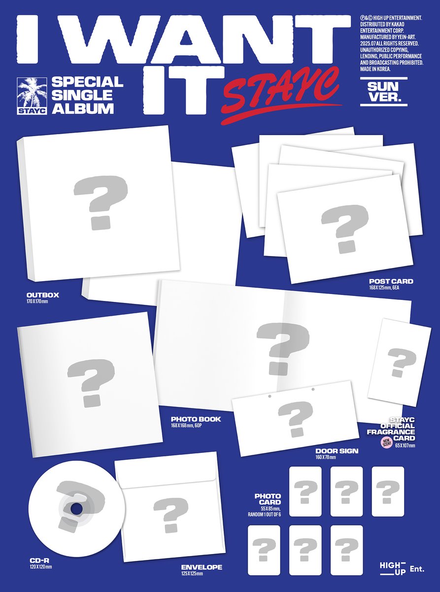 STAYC_official's tweet photo. STAYC Special Single 【I WANT IT】
Album Preview (SUN Ver. / BURN Ver.)

💿 Pre-Order
2025.07.03 THU 2PM (KST)

➫ Release
2025.07.23 WED 6PM (KST)

https://t.co/5j9inC4JMG

#STAYC #스테이씨
#I_WANT_IT #IWI https://t.co/9FIOSJzpg8