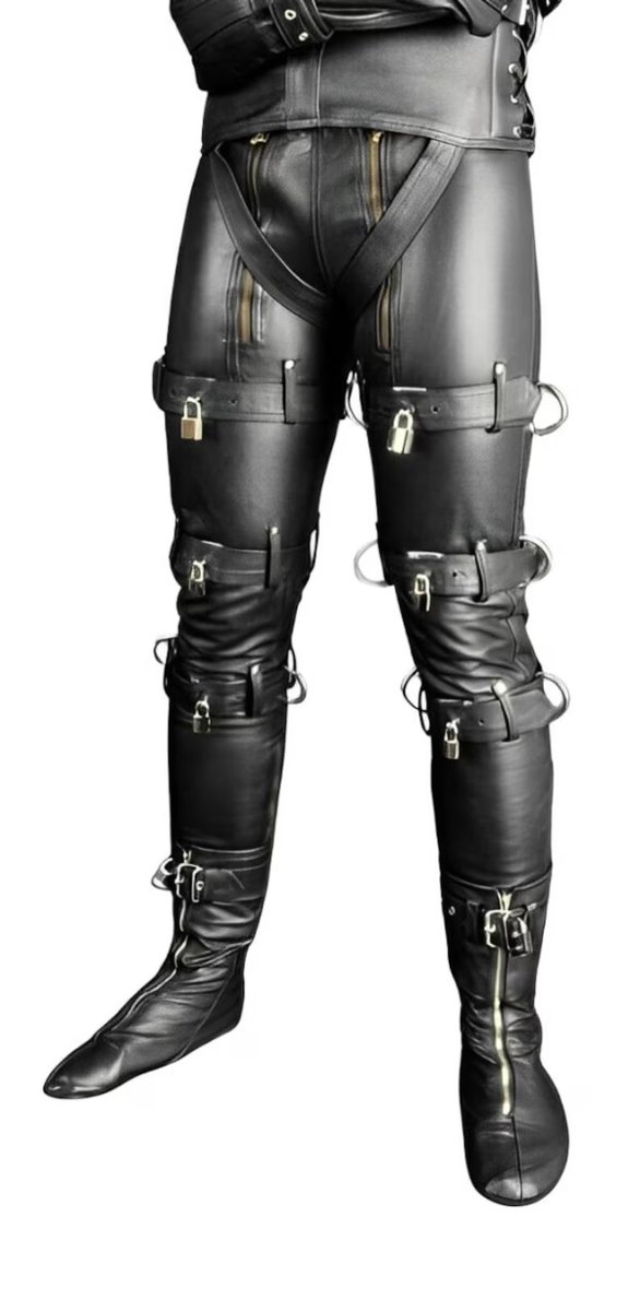 FetishLeatherCo's tweet photo. 🔥 Unleash Your Power. Own the Night.
These strapped leather pants aren't just clothing — they're a statement.

🔥 Sleek. 🔗 Strappy. 😈 Bold.

Now live on Etsy. Limited stock.
👉https://t.co/6gPPKPVoQK

#LeatherPants #GayStyle #FetishFashion #StrapPants #LGBTQStyle #KinkyLook https://t.co/d8oa1eHPLt