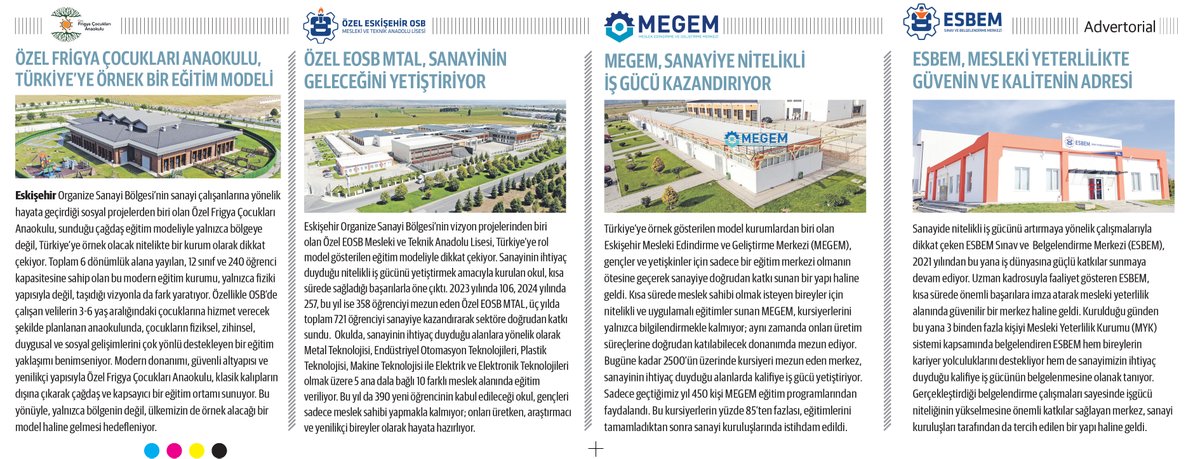 OsbEskisehir's tweet photo. 🎓 Eskişehir OSB’den Türkiye’ye Örnek Eğitim Hamlesi!
Geleceğin sanayisi için eğitimde de öncü olmaya devam ediyoruz!
#EskişehirOSB #EğitimdeÖncü #SanayiİçinEğitim #MEGEM #EOSBMTAL #ESBEM #FrigyaAnaokulu #Nitelikliİşgücü #GelecekBurada