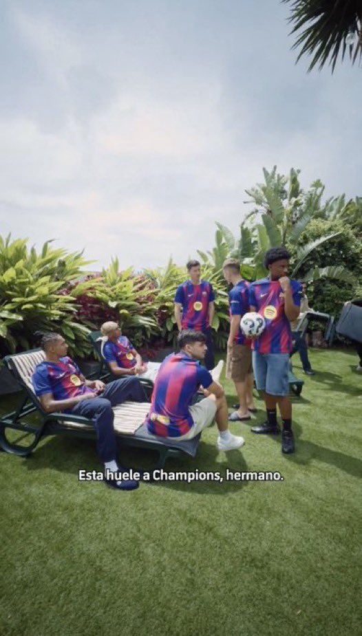 Es curioso que Lamine Yamal diga que esto huele a Champions cuando nunca ha estado cerca de ganarla JAJAJAJAJAJA.