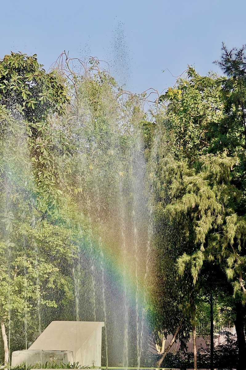 NoteAnu_'s tweet image. Rainbows don't always arc across skies,
sometimes they rise quietly from the earth,
awakening the tender places in us that still feel, still pause, still hope ⛅🌿
Maybe that's the beauty of July!!
Mist, Light ☔🌈
and Rainbow...so sacred, so magical