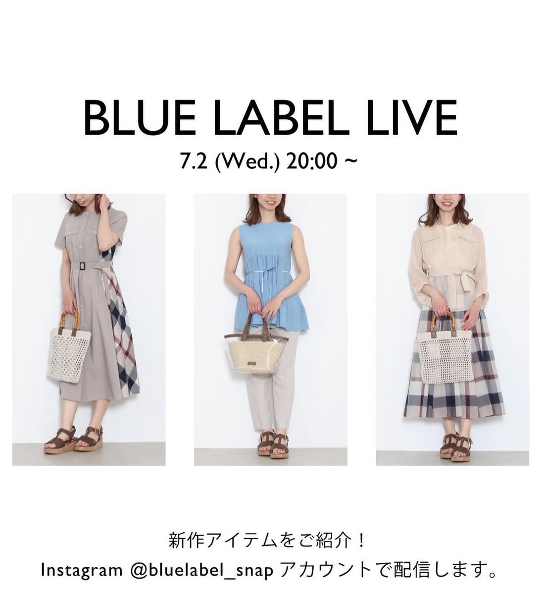 原宿限定ワンピース ブルーレーベル クレストブリッジ 36