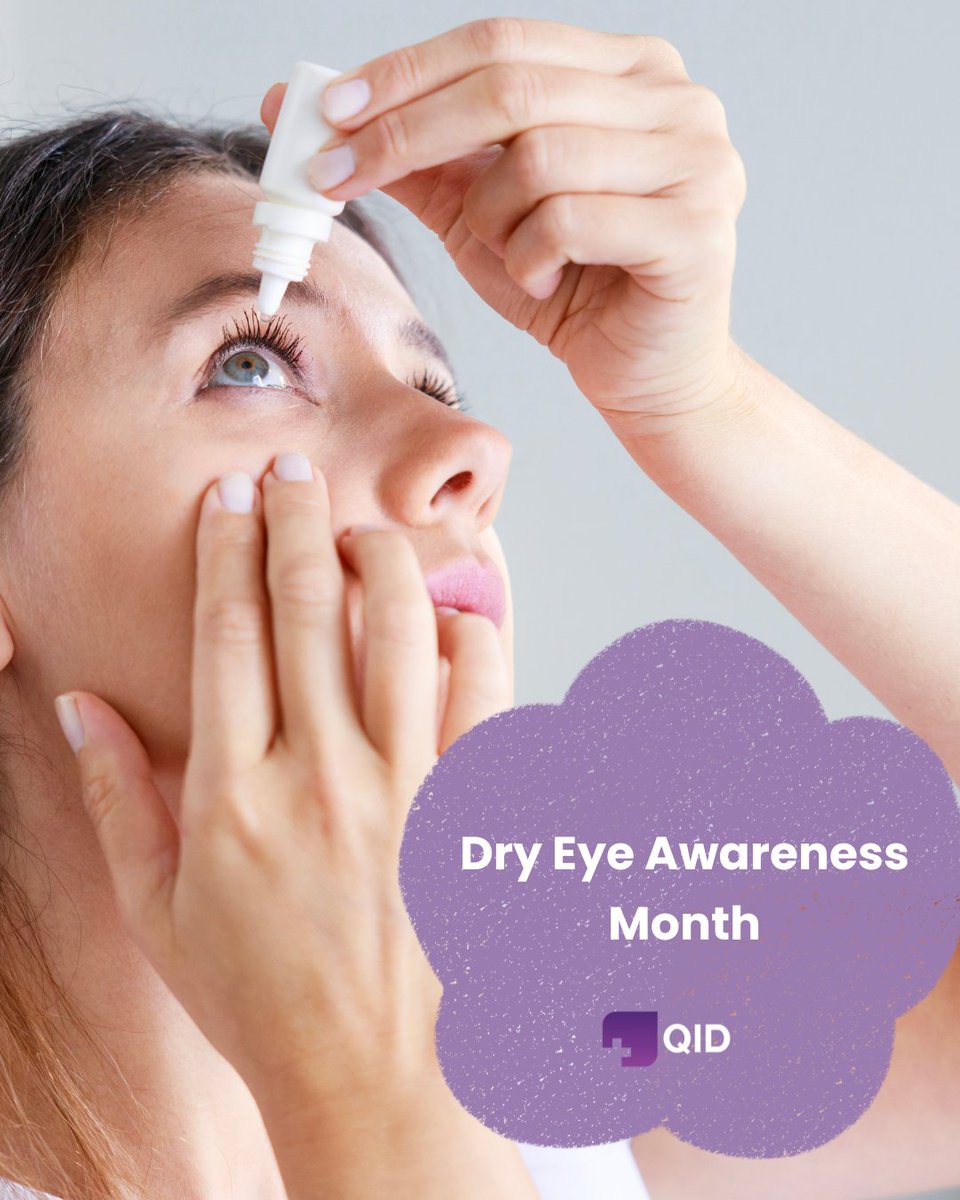 Millions silently suffer dry eye symptoms: itching, burning, blurred vision, but few recognize them as part of a chronic condition.

Stay informed, stay connected.

 #DryEyeAwareness #Ophthalmology #PatientCare