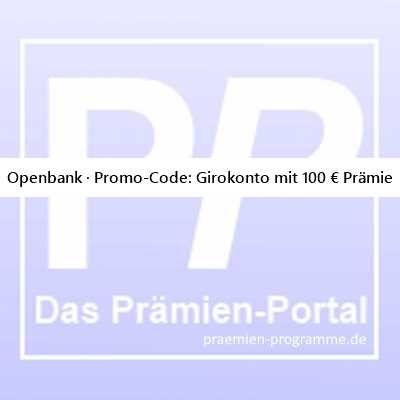 30.06.25 Openbank · Promo-Code: Girokonto mit 100 € Prämie - #StartGuthaben #StartPrämie #KontoPrämie #kostenlosesGirokonto #GratisDebitkarte #GirokontoPrämie #GirokontoBonus #Girokonto #PromoCode #PrämienAktion -> praemien-programme.de/meldungen/open…