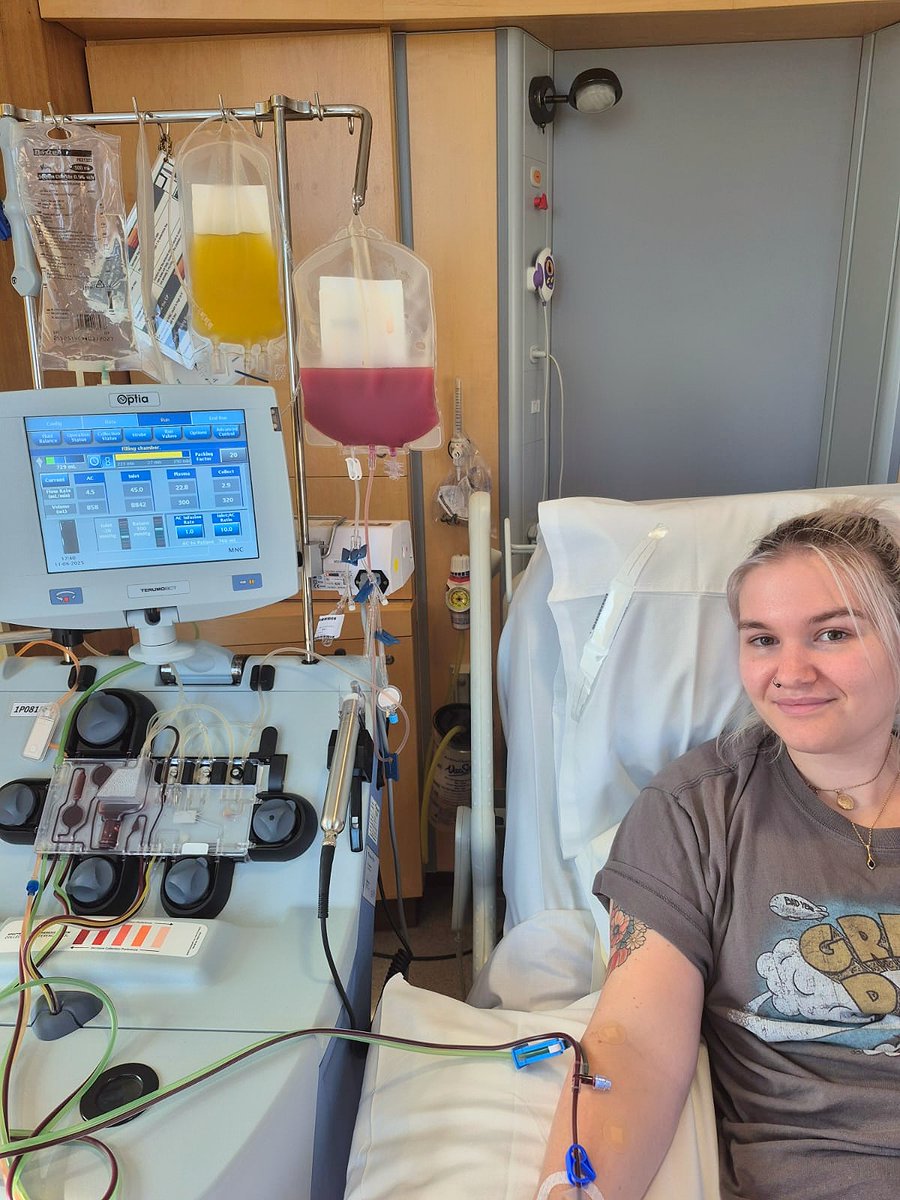 DKMS_uk's tweet image. Meet 23-year-old Sian, an inspiring student at @ManMetUni - recently, she made a life-changing decision by donating her stem cells through DKMS to a patient in need. π
Join Sian and help us spread the word about stem cell donation β letβs make a difference together! πͺ